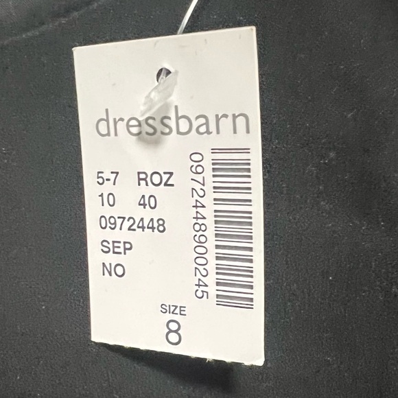 T Tahari Studded Beads Flutter Sleeve Dress, New with Tags - Picture 5 of 7